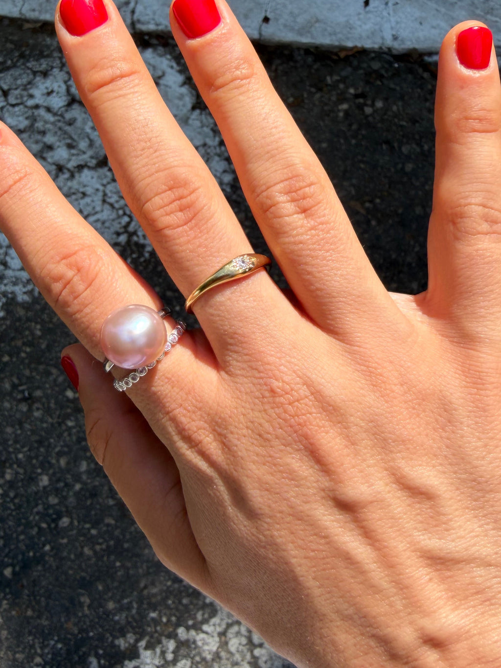 Golden Star Ring