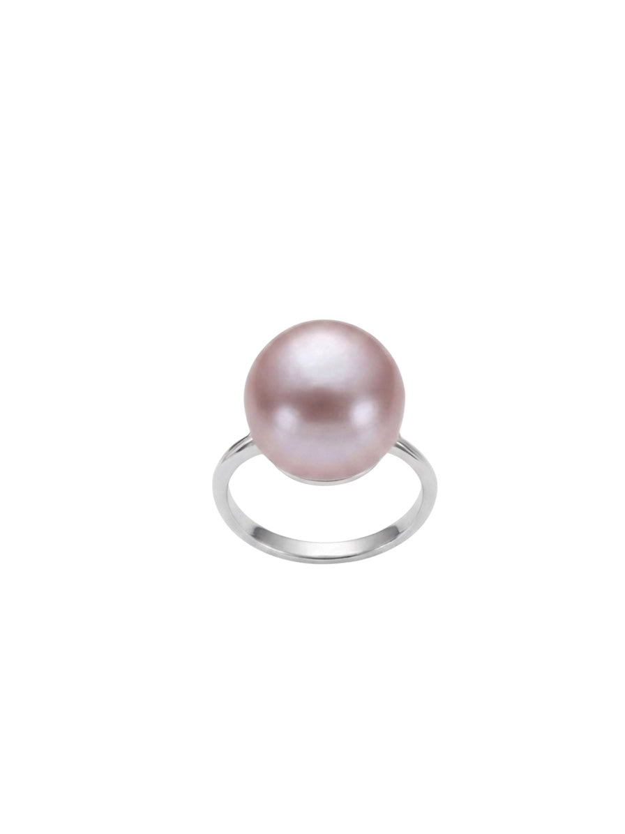 Big Purple Pearl Ring