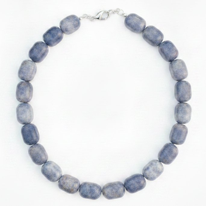 The Blue rock necklace