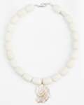 The Big white shell necklace