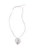 Summer Sweetheart Pink Necklace