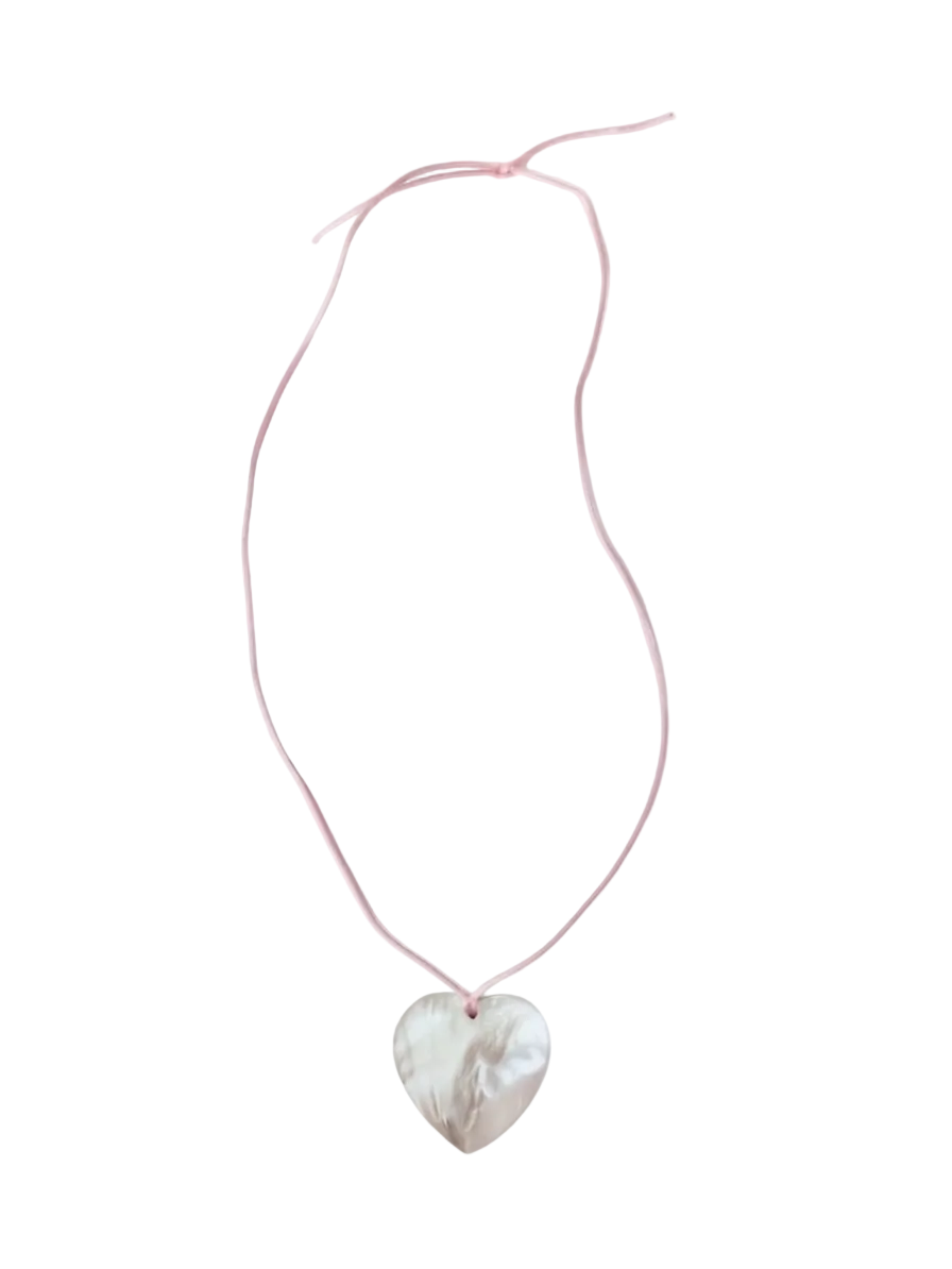 Summer Sweetheart Pink Necklace