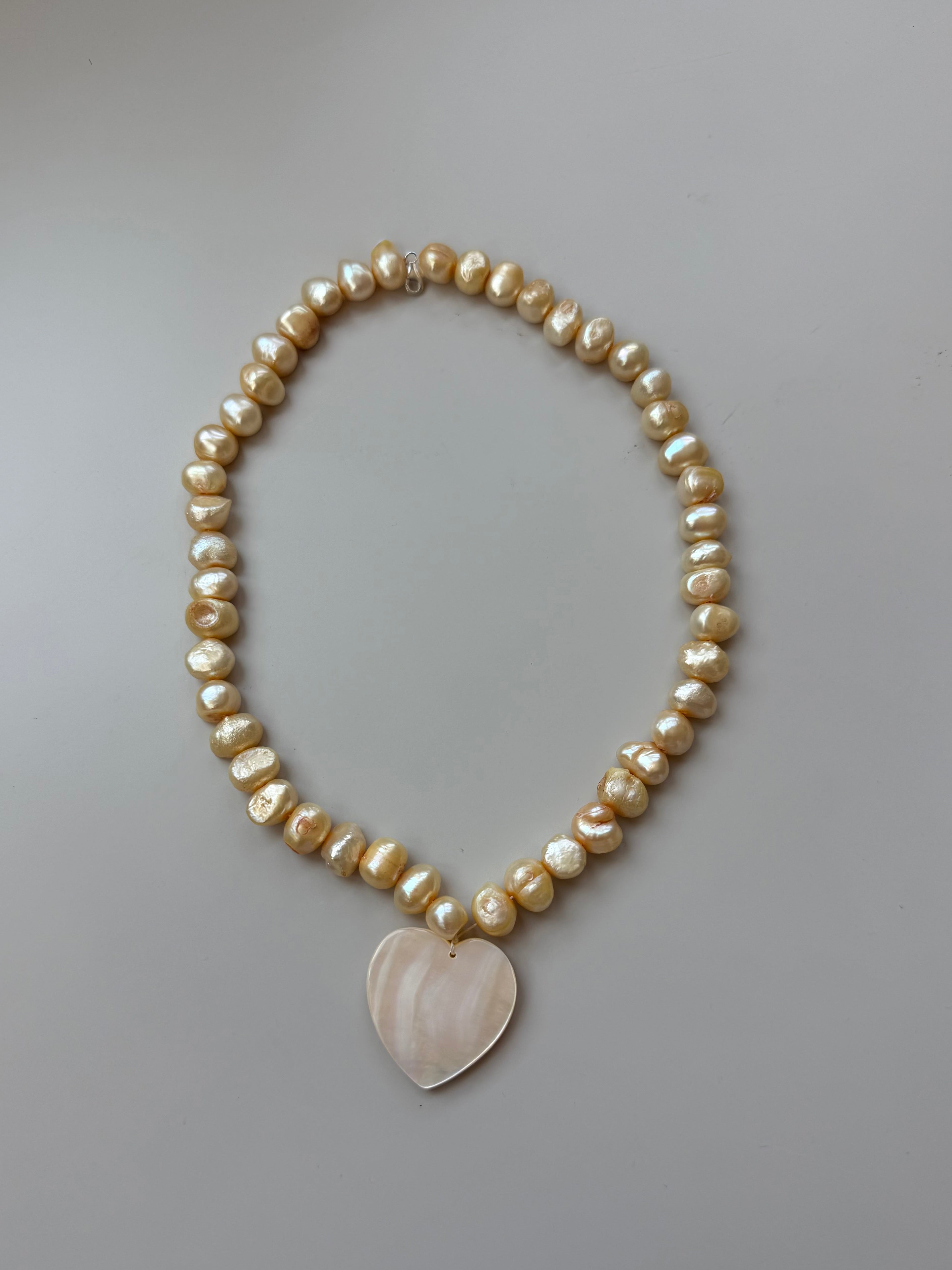 Coffee Pearl Necklace