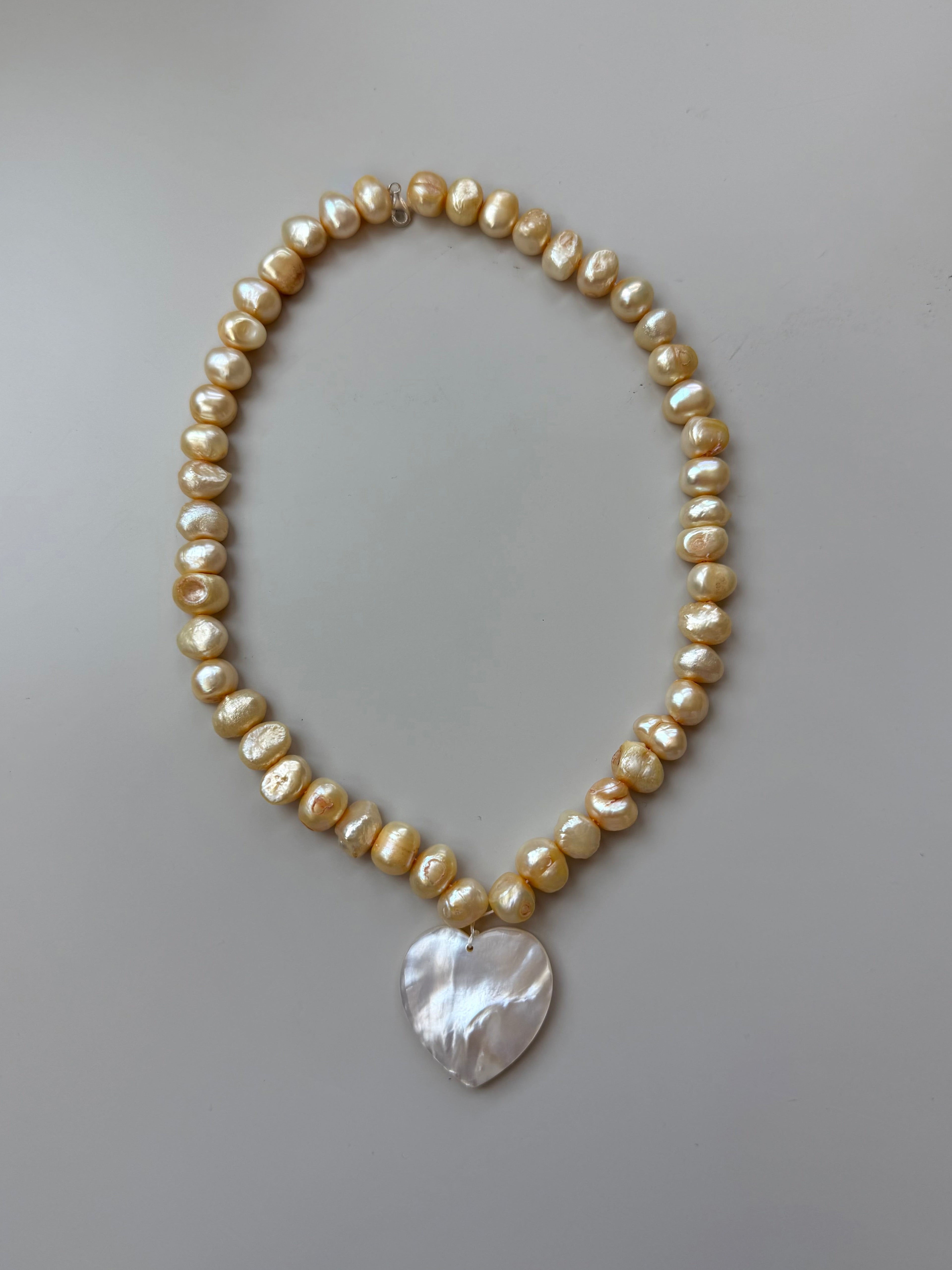 Coffee Pearl Necklace