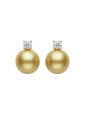 Gold Pearl Earrings