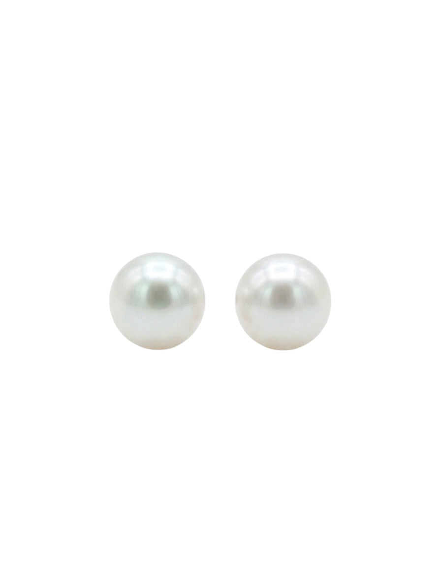 Symmetric Circle Big Pearl Earrings